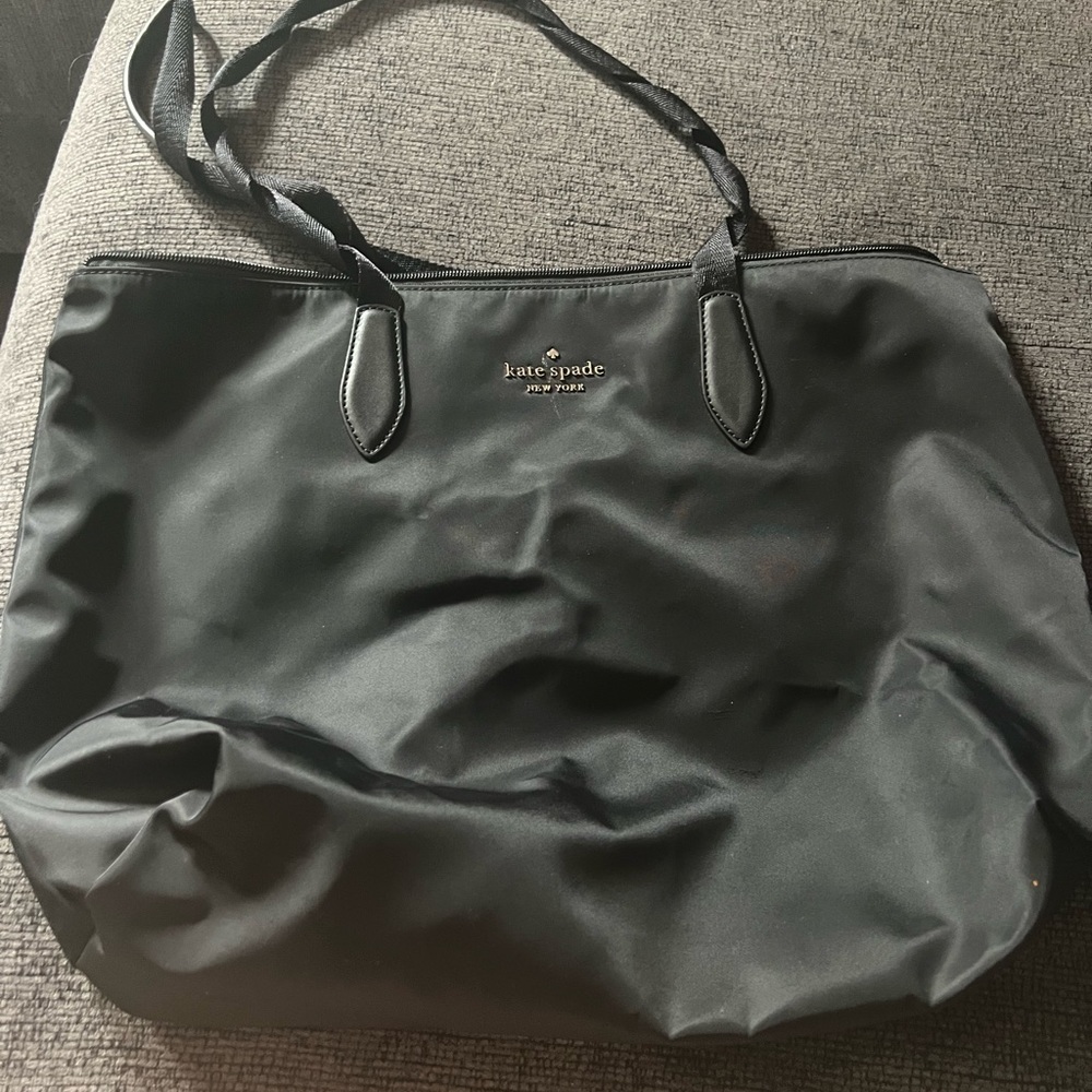 Kate Spade Purse Black With Zipper